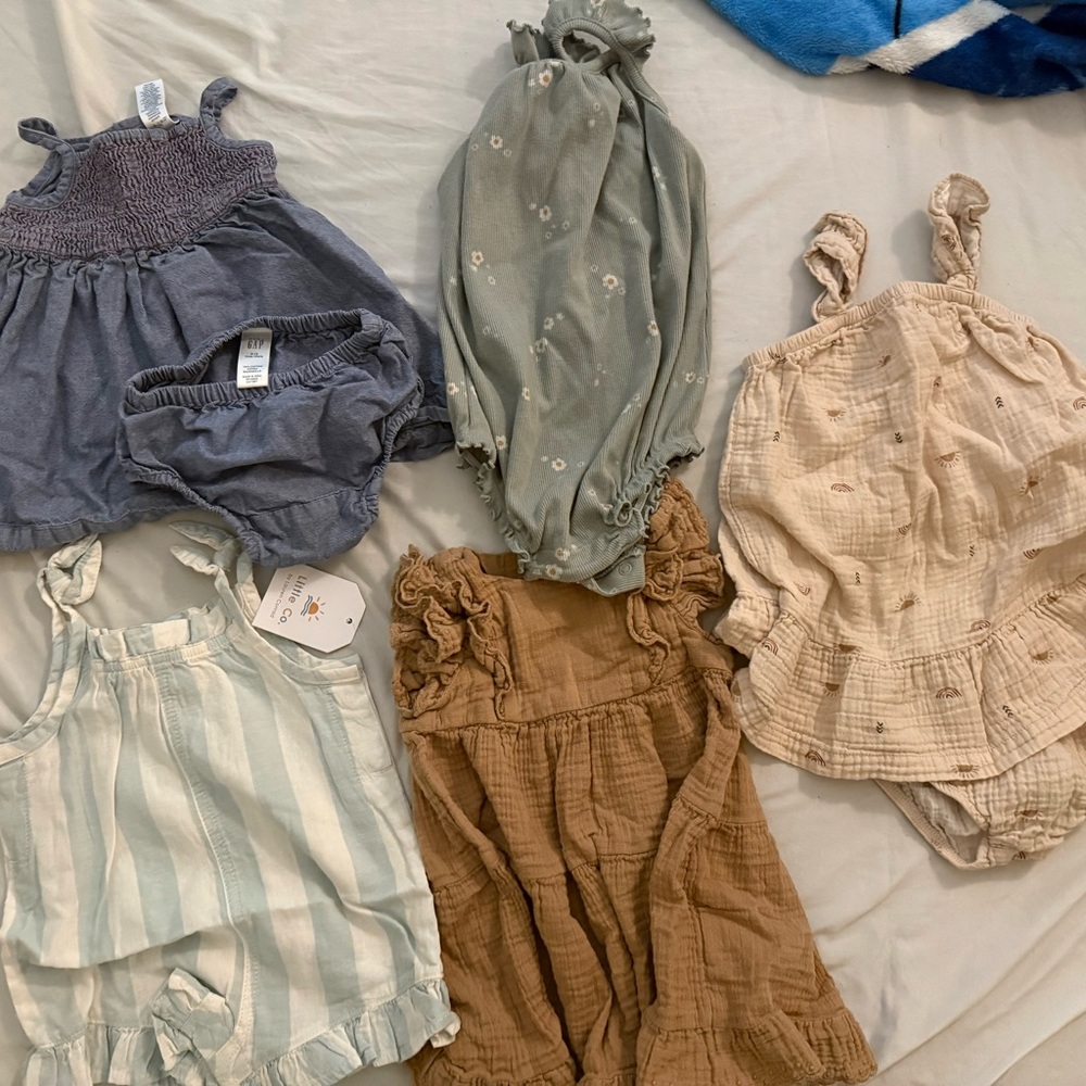 Gap / Little Co. / H&M and Hillary Duff Baby lot of infant girl’s clothes